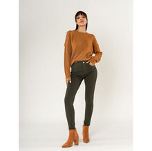 Legging stretch taille haute muni d’un zip et de poches avant/arrière