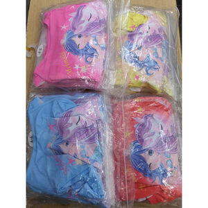 Maillot de bain une pièce fille imprimé sirène et licorne