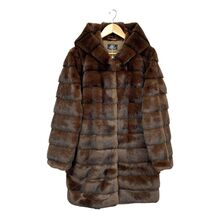 Manteau long à capuche en fausse fourrure, ultra-doux et oversize