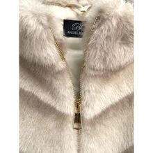 Veste en fausse fourrure au toucher très doux, imitée du vison