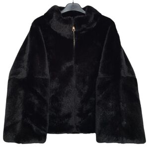 Veste en fausse fourrure au toucher très doux, imitée du vison