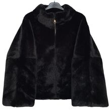 Veste en fausse fourrure au toucher très doux, imitée du vison