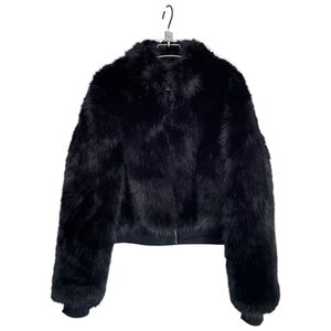 Veste en fausse fourrure façon vison, d'une douceur exceptionnelle