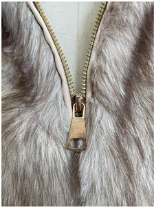 Veste en fausse fourrure façon vison, d'une douceur exceptionnelle