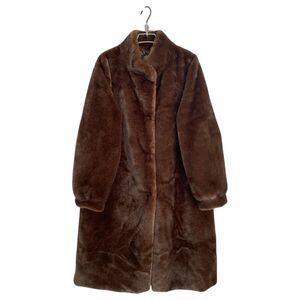 Long manteau en fausse fourrure façon vison, d'une incroyable douceur