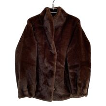 Veste en fausse fourrure effet vison  avec un toucher d'une grande douceur