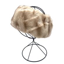 Bandeau d’hiver couvrant et large conçu en fausse fourrure