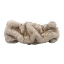 Bandeau d’hiver couvrant et large conçu en fausse fourrure