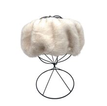 Bandeau d’hiver couvrant et large conçu en fausse fourrure