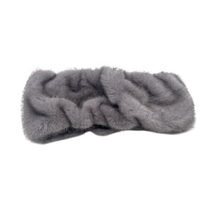 Bandeau d’hiver couvrant et large conçu en fausse fourrure