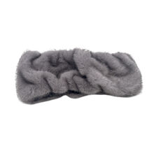 Bandeau d’hiver couvrant et large conçu en fausse fourrure