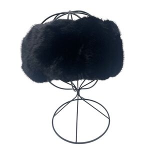 Bandeau d’hiver couvrant et large conçu en fausse fourrure