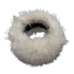Bandeau d’hiver en fausse fourrure à effet poils de renard