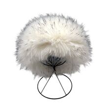 Bandeau d’hiver en fausse fourrure à effet poils de renard