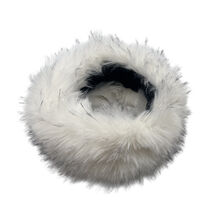 Bandeau d’hiver en fausse fourrure à effet poils de renard