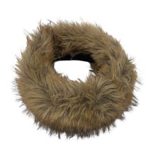 Bandeau d’hiver en fausse fourrure à effet poils de renard