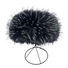 Bandeau d’hiver en fausse fourrure à effet poils de renard