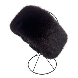 Bandeau d’hiver doux et stylé en fausse fourrure acrylique