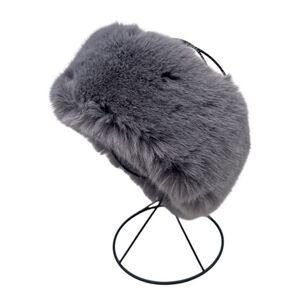 Bandeau d’hiver doux et stylé en fausse fourrure acrylique