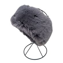 Bandeau d’hiver doux et stylé en fausse fourrure acrylique