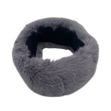 Bandeau d’hiver doux et stylé en fausse fourrure acrylique
