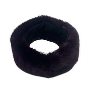 Bandeau d’hiver doux et stylé en fausse fourrure acrylique