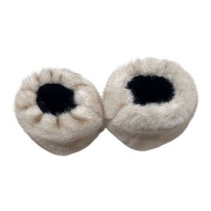 Manchons de poignet pour femme conçus à partir de fausse fourrure