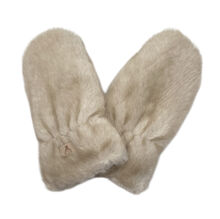 Moufles faites en fourrure synthétique ultra-douce et duveteuse