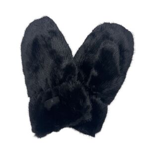 Moufles faites en fourrure synthétique ultra-douce et duveteuse