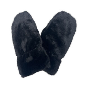 Moufles faites en fourrure synthétique ultra-douce et duveteuse