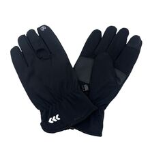 Gants tactiles pour homme avec élastique intégré au poignet