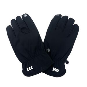 Gants tactiles pour homme avec élastique intégré au poignet