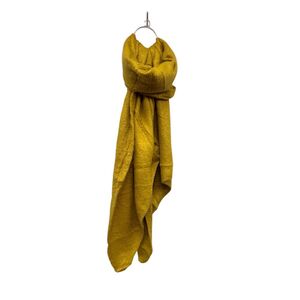 Écharpe chaude unie douce en viscose laine avec un effet pointé - 3 pièces