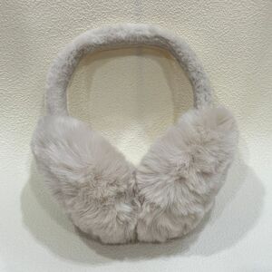 Cache-oreilles grand modèle en fausse fourrure douce en polyester