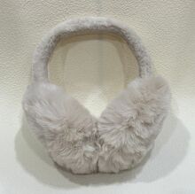 Cache-oreilles grand modèle en fausse fourrure douce en polyester