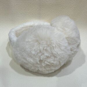 Cache-oreilles grand modèle en fausse fourrure douce en polyester