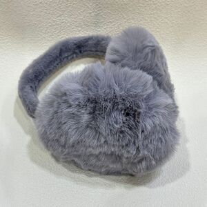 Cache-oreilles grand modèle en fausse fourrure douce en polyester