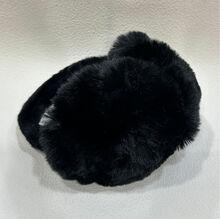 Cache-oreilles grand modèle en fausse fourrure douce en polyester