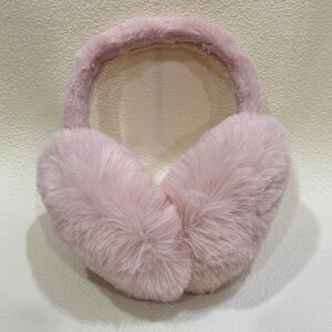 Cache-oreilles grand modèle en fausse fourrure douce en polyester