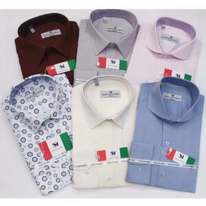 Chemise habillée homme à manches longues taille XS - Massiliano Sergio