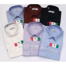 Chemise habillée homme à manches longues taille S - Massiliano Sergio