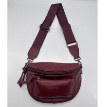 Sac banane similicuir souple Regina Schrecker à multipoches zippées