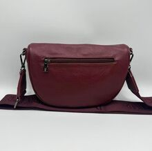 Sac banane similicuir souple Regina Schrecker à multipoches zippées