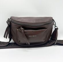 Sac banane similicuir souple Regina Schrecker à multipoches zippées