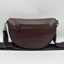 Sac banane similicuir souple Regina Schrecker à multipoches zippées