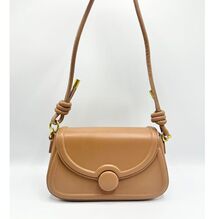 Sac à main zippé avec rabat aimanté à anse courte et bandoulière amovible