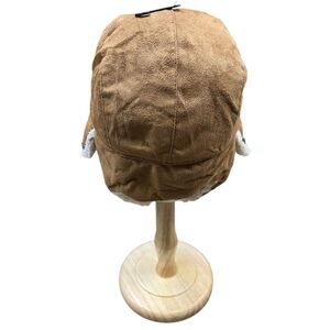 Chapka effet daim classique d'hiver doublée en fausse fourrure