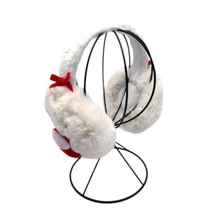 Cache-oreilles fausse fourrure douce orné de décorations de Noël