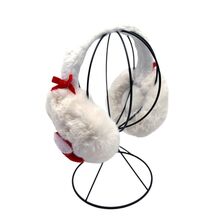 Cache-oreilles fausse fourrure douce orné de décorations de Noël