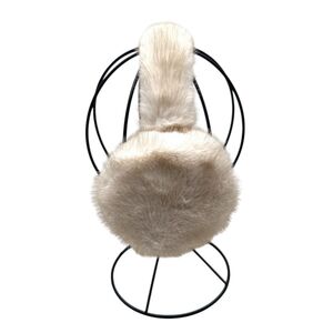 Cache-oreilles en fausse fourrure pelucheuse